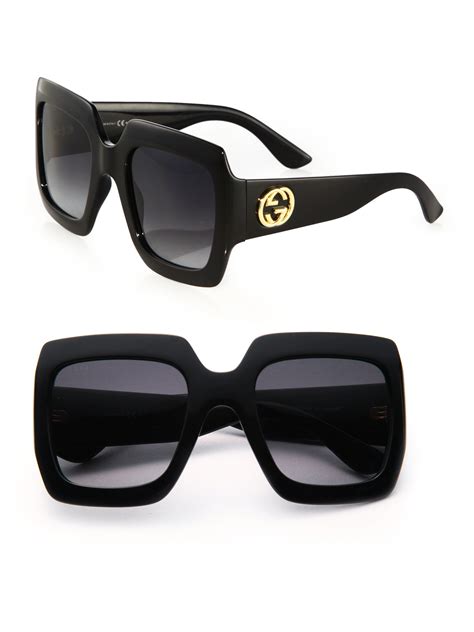 gucci womens glasses uk|gucci oversized black square eyeglasses.